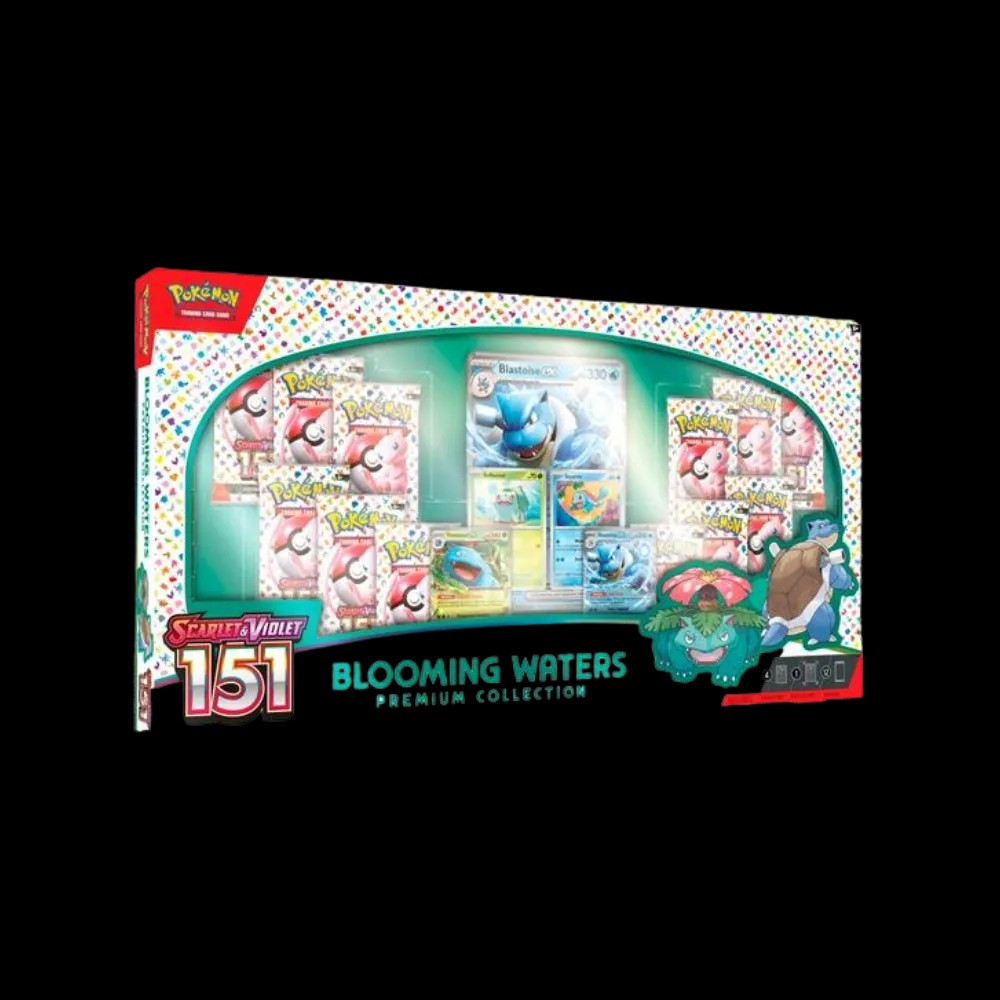 Pokemon Scarlet & Violet 151 Blooming Waters Premium Collection Box  - HypeFly India View 1