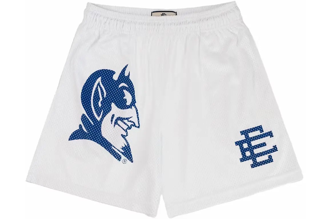 Eric Emanuel EE Basic Duke Short 'White/Blue' - HypeFly India View 1