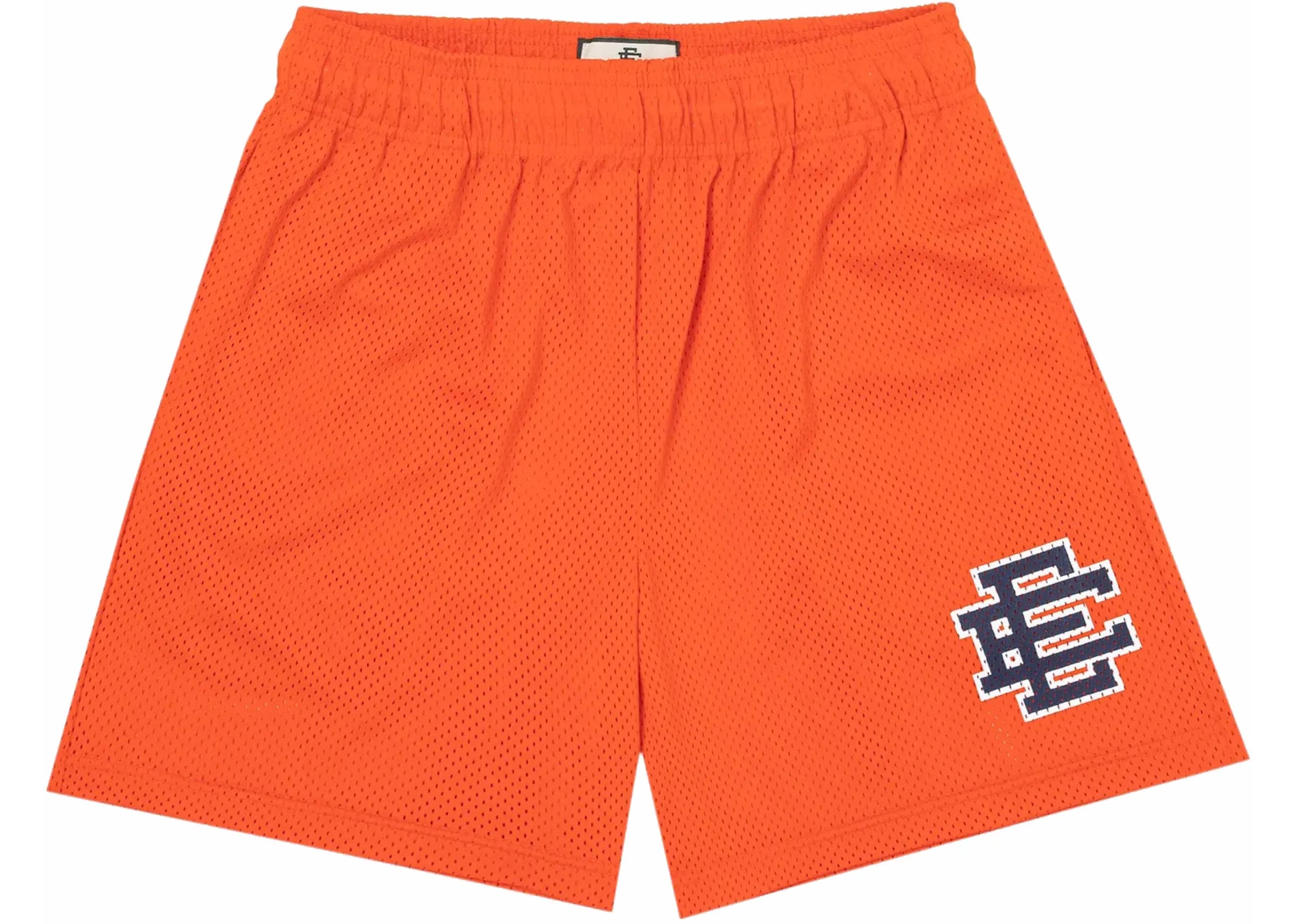 Eric Emanuel EE Basic Short (FW22) 'Orange/Navy' - HypeFly India View 1