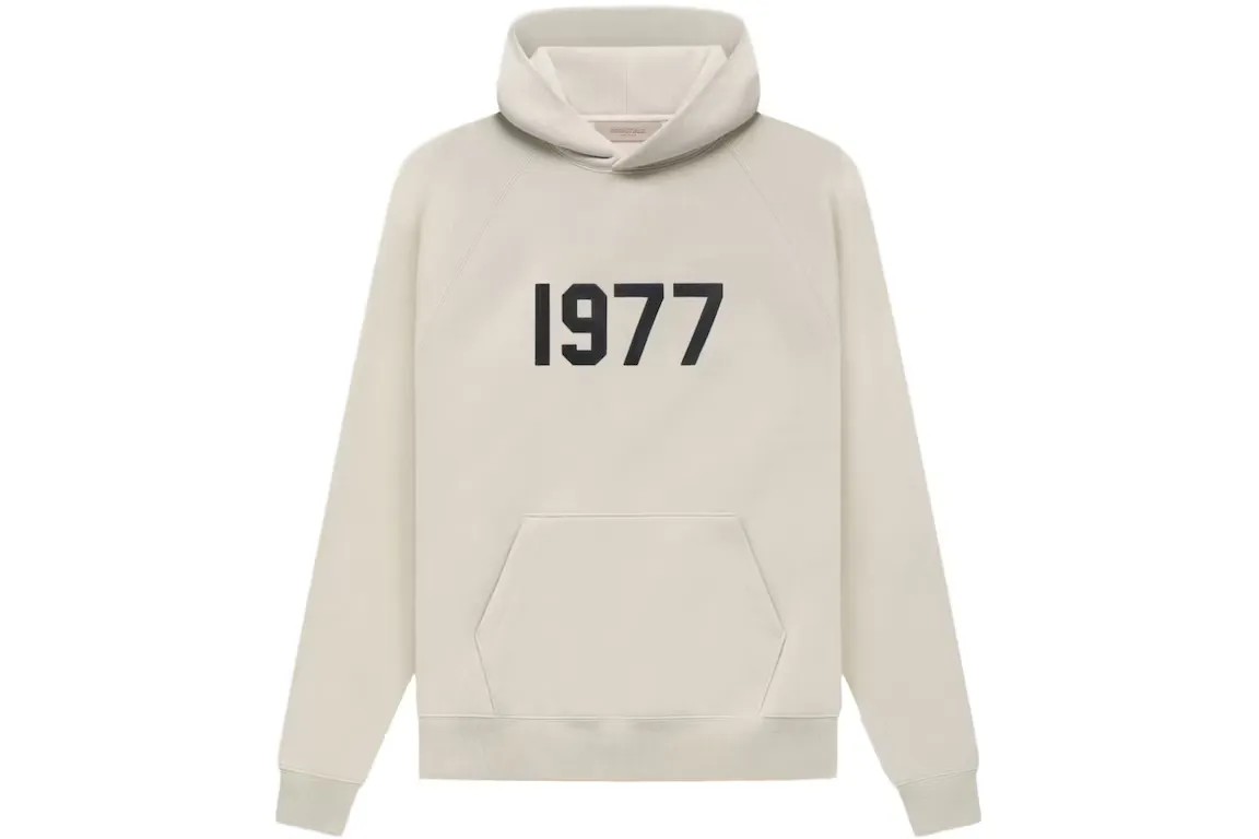 Fear of God Essentials 1977 Hoodie 'Wheat' - HypeFly India View 1