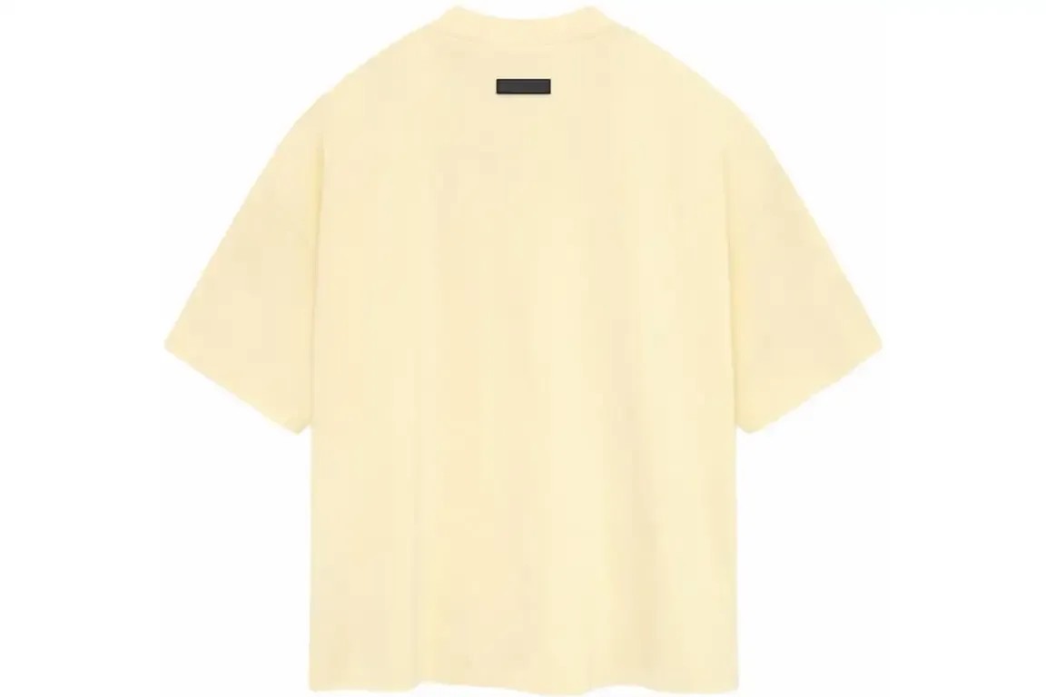 Fear of God Essentials S/S Tee Garden Yellow - HypeFly India View 2