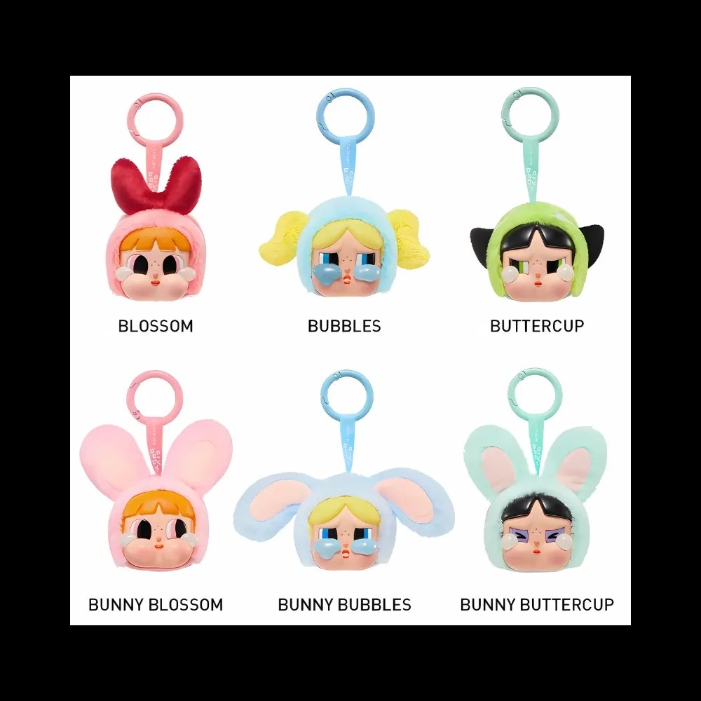 Pop Mart CryBaby x Powerpuff Girls Series Vinyl Face Plush Blind Box - HypeFly India View 2
