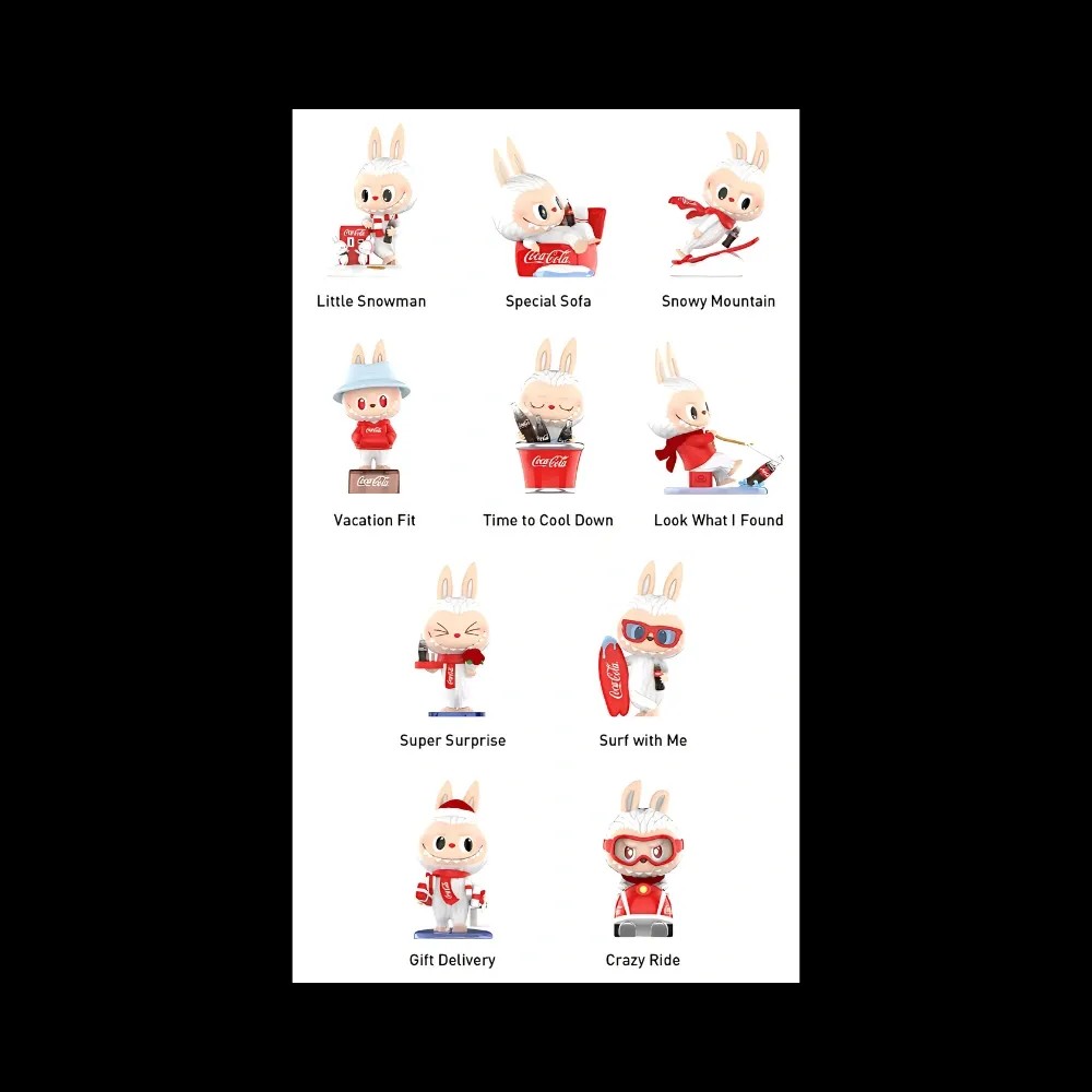 Pop Mart The Monsters Labubu Coca-Cola Series Sealed Case (10 Blind Box) - HypeFly India View 2