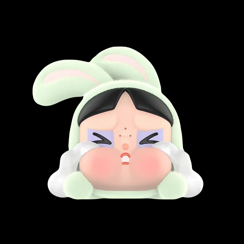 Pop Mart CRYBABY x Powerpuff Girls Series Bunny Buttercup Figure - HypeFly India View 1
