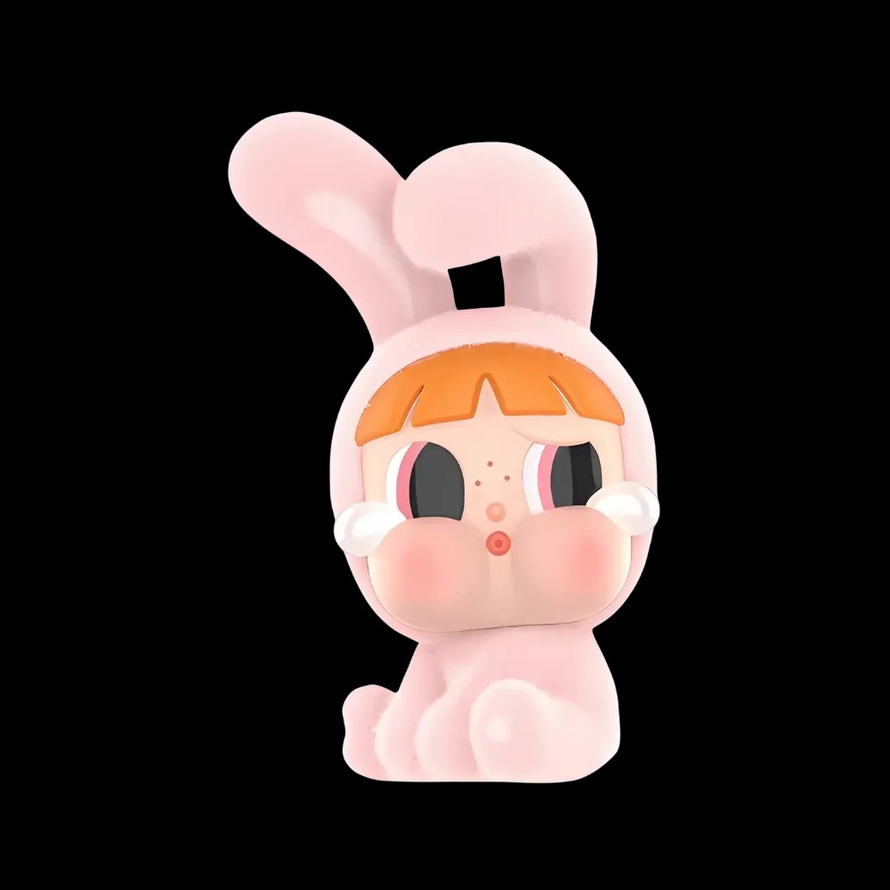 Pop Mart CRYBABY x Powerpuff Girls Series Bunny Blossom Figure - HypeFly India View 1