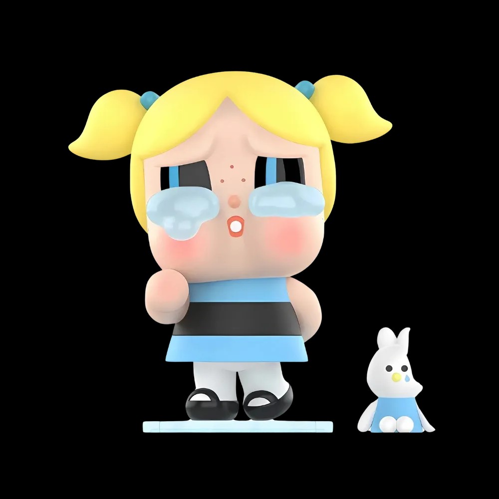 Pop Mart CRYBABY x Powerpuff Girls Series Bubbles Figure - HypeFly India View 1