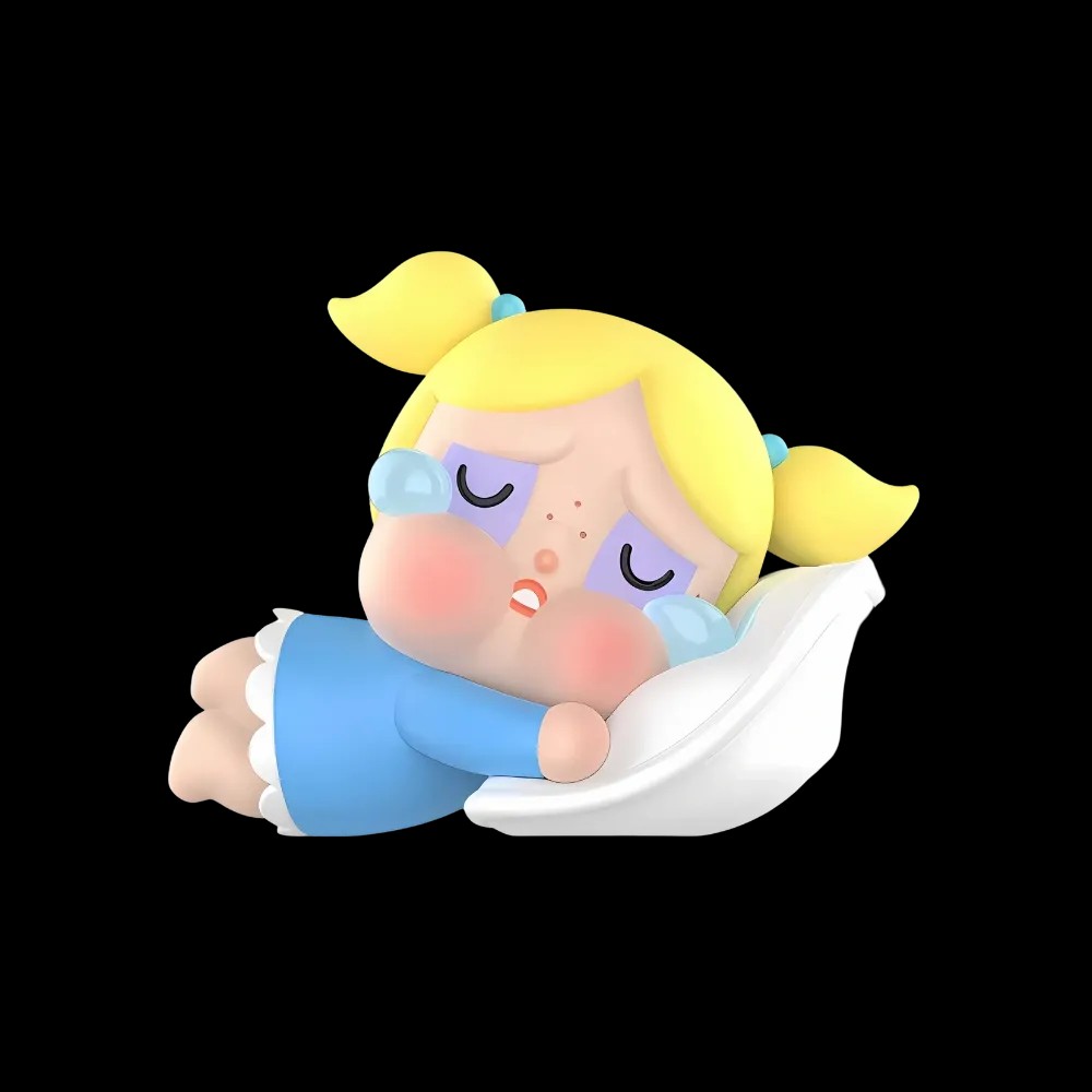 Pop Mart CRYBABY x Powerpuff Girls Series Bedtime Bubbles Figure - HypeFly India View 1