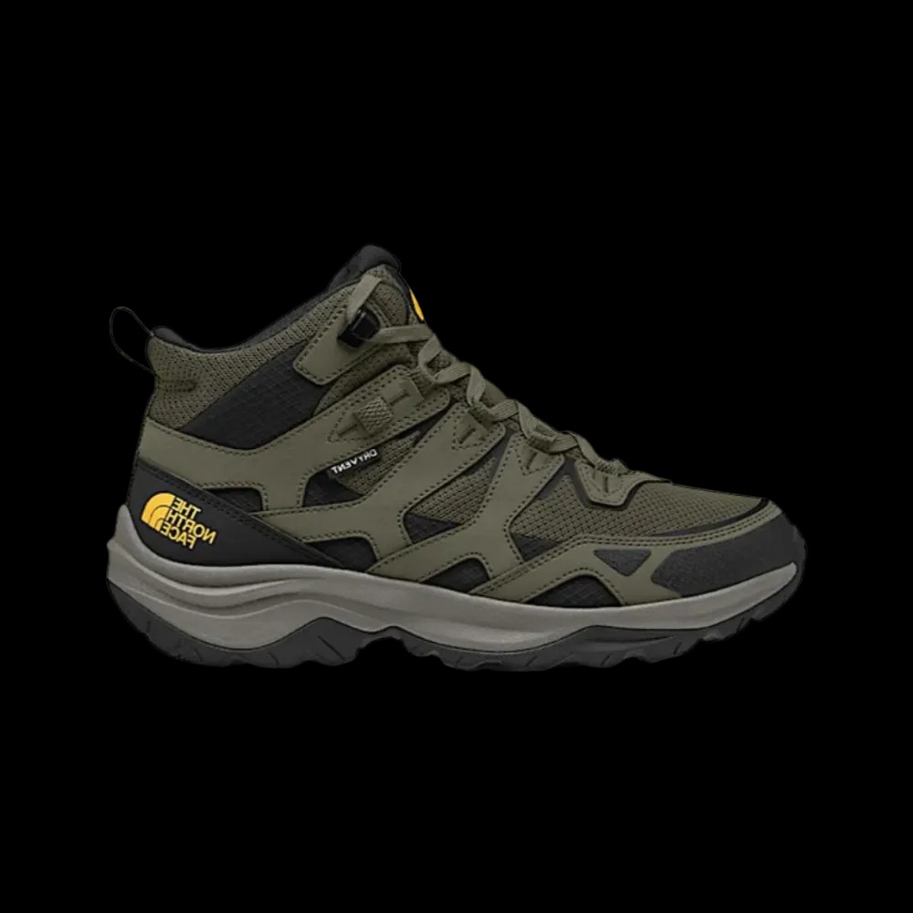 The North Face Mens Hedgehog 3 Mid Waterproof Boots New Taupe Green/TNF Black - HypeFly India View 1