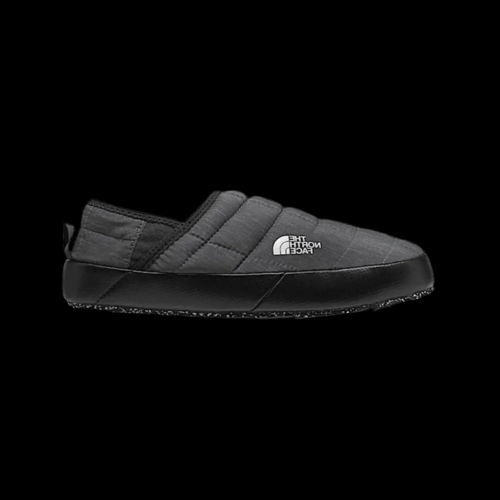 The North Face Womens Thermoball Traction Mules Phantom Grey Heather Print/TNF Black - HypeFly India View 1