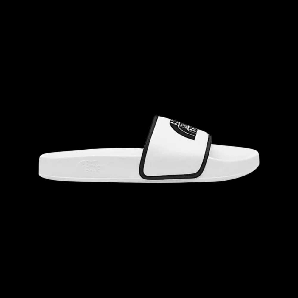 The North Face Womens Base Camp Slides TNF White/TNF Black - HypeFly India View 1