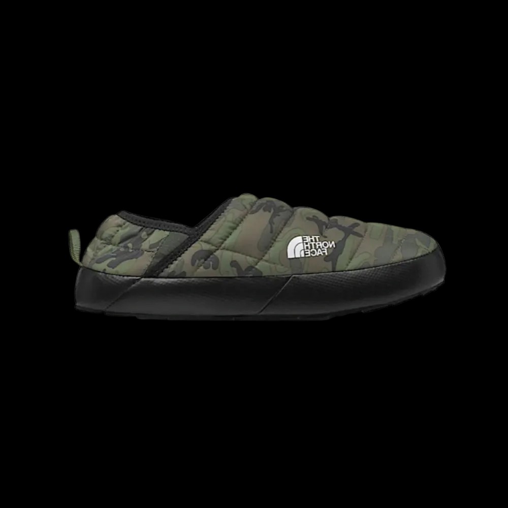 The North Face Mens Thermoball Traction Mules V Thyme Brushwood Camo Print/Thyme - HypeFly India View 1