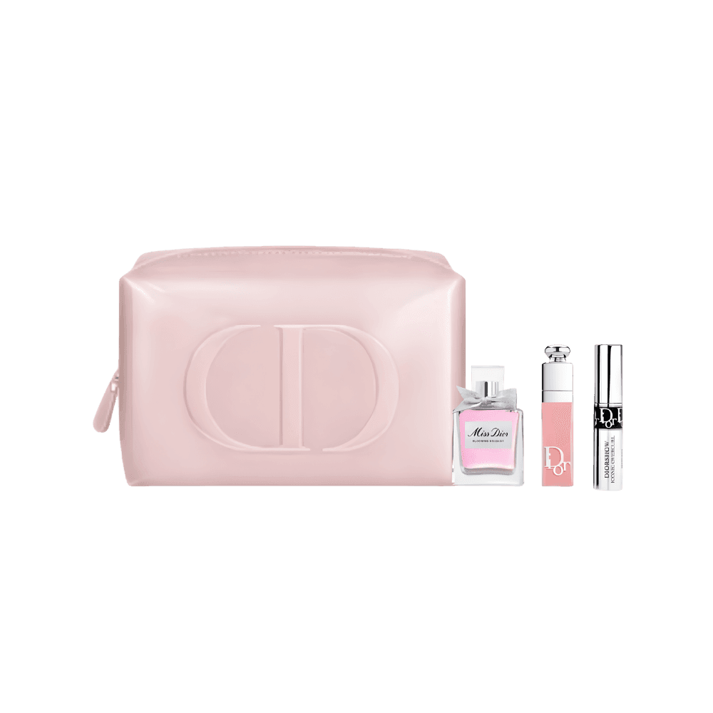 Dior Miss Dior Beauty Essentials Gift Set with Pink Pouch - HypeFly India View 1