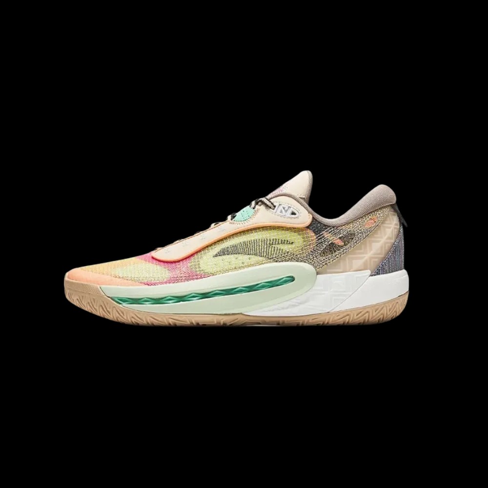 Anta Crazy Tide 6 Yellow Orange Blue - HypeFly India View 2