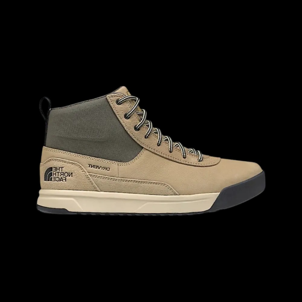 The North Face Mens Larimer Mid Waterproof Boots Khaki Stone Khaki Stone/New Taupe Green - HypeFly India View 1