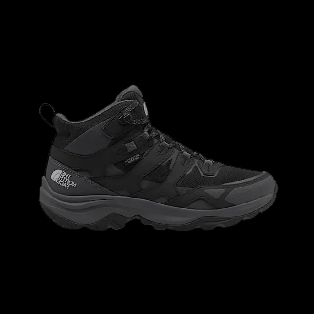 The North Face Mens Hedgehog 3 Mid Waterproof Boots TNF Black/Asphalt Grey - HypeFly India View 1
