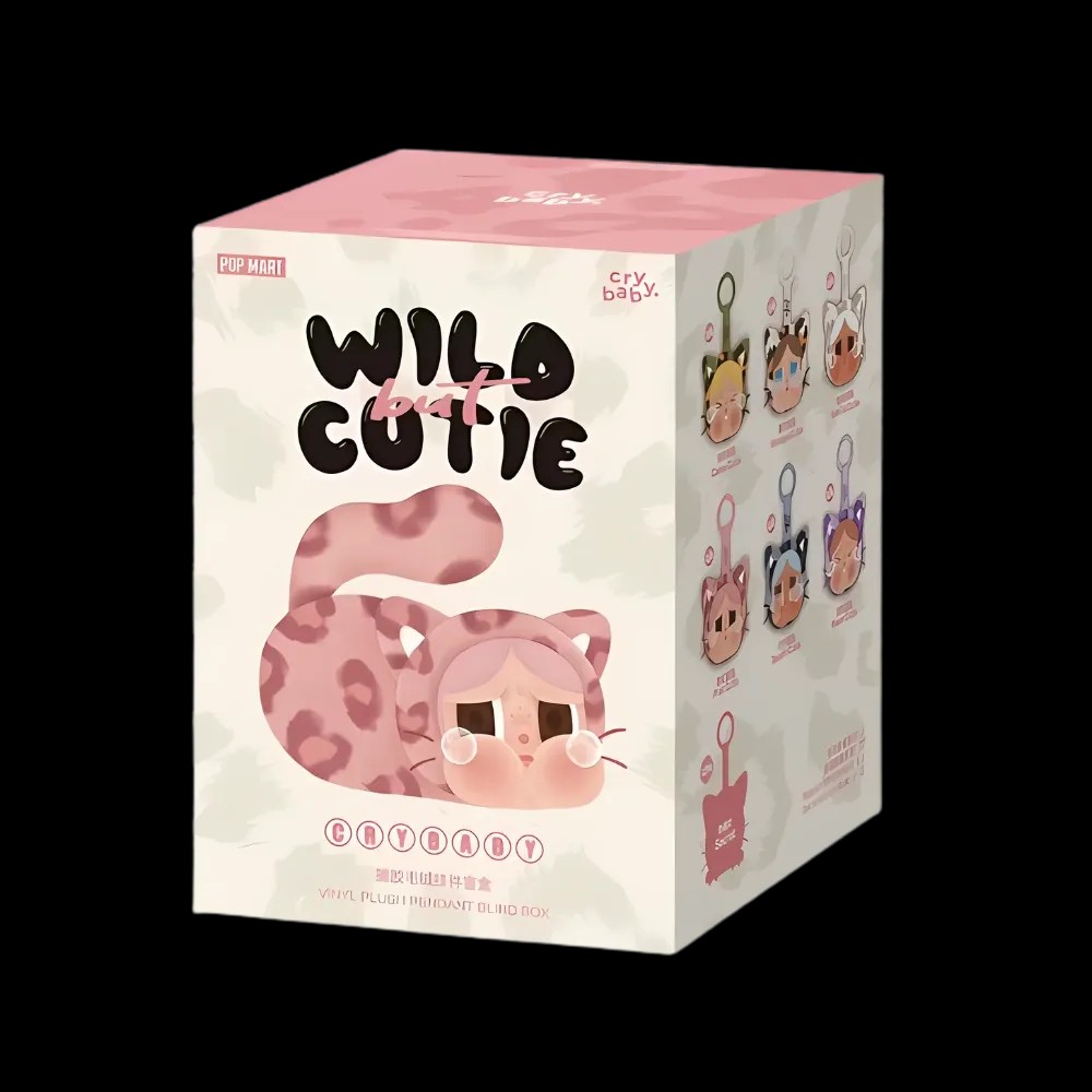 Pop Mart CRYBABY Wild but Cutie Series Vinyl Plush Pendant Single Blind Box - HypeFly India View 1