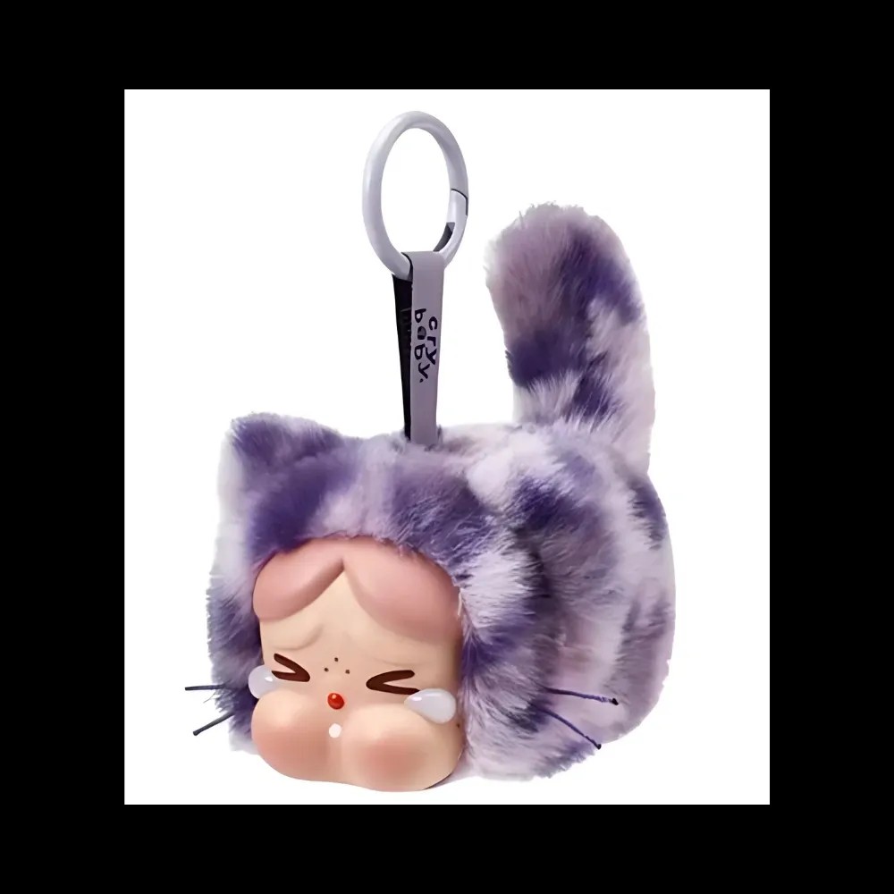 Pop Mart Crybaby Wild but Cutie Series Neon Cutie Vinyl Plush Pendant - HypeFly India View 1