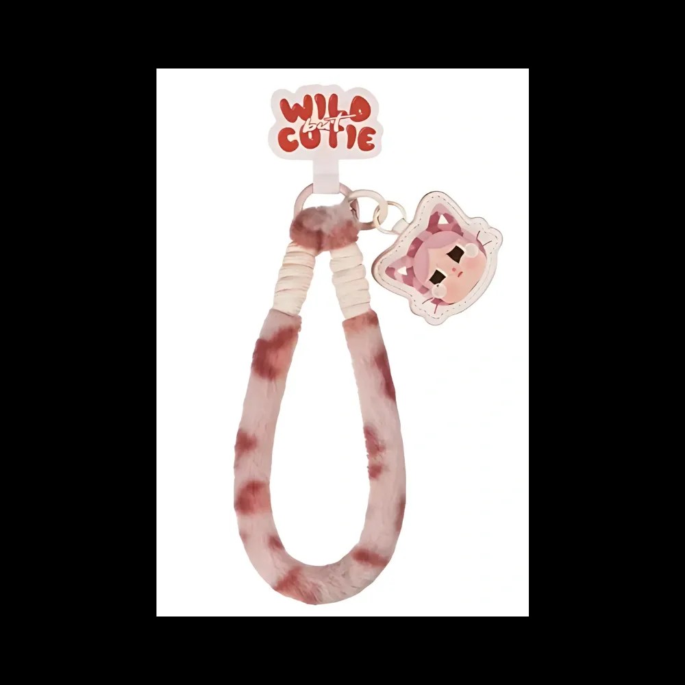 Pop Mart Crybaby Wild but Cutie Series Pink Cutie Phone Charm - HypeFly India View 1