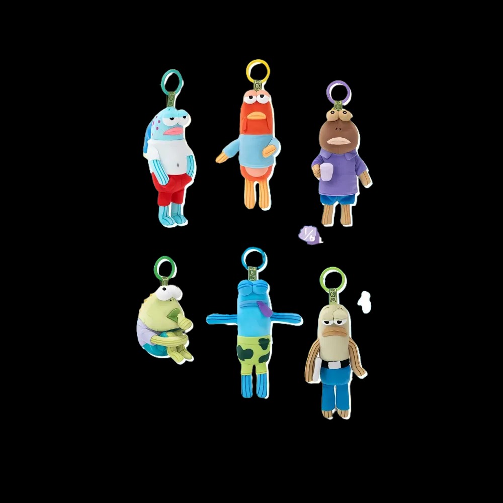 Pop Mart x Bikini Bottom Buddies Plush Sealed Case (6 Blind Box) - HypeFly India View 2