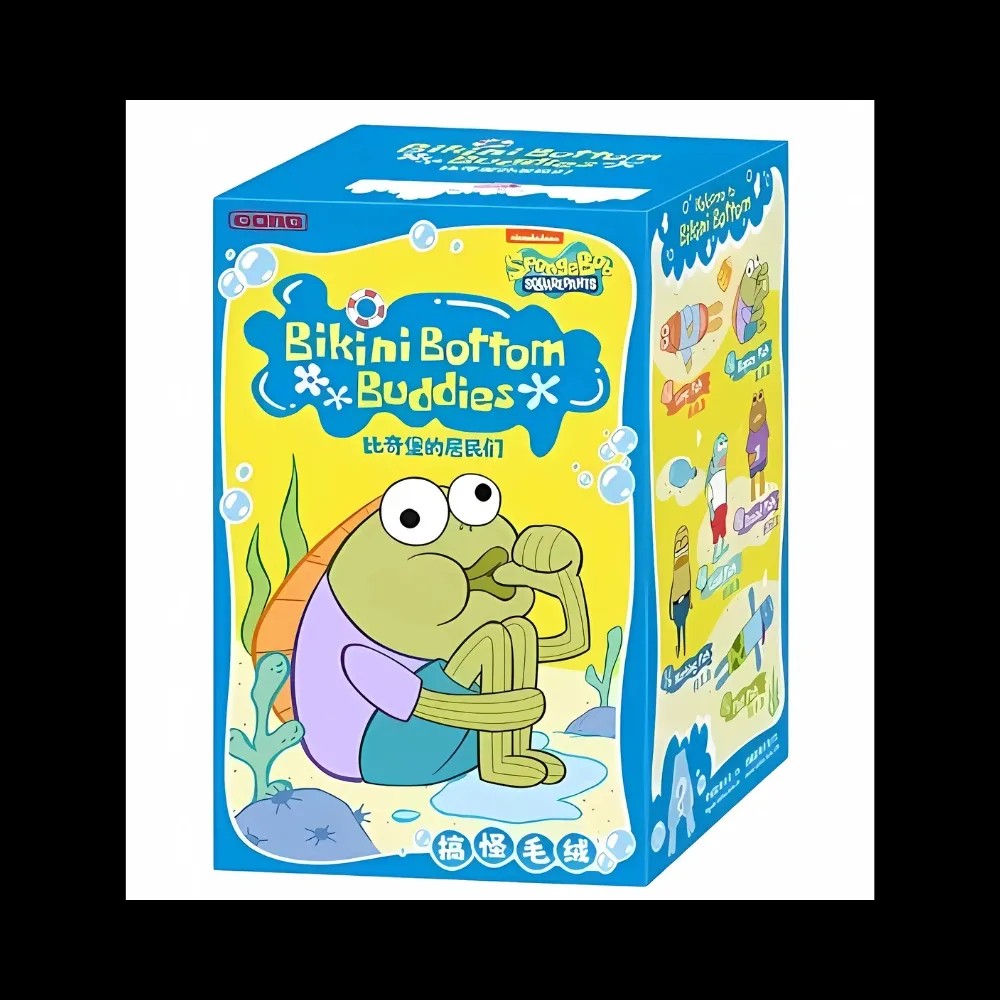 Pop Mart x Bikini Bottom Buddies Plush Single Blind Box - HypeFly India View 1