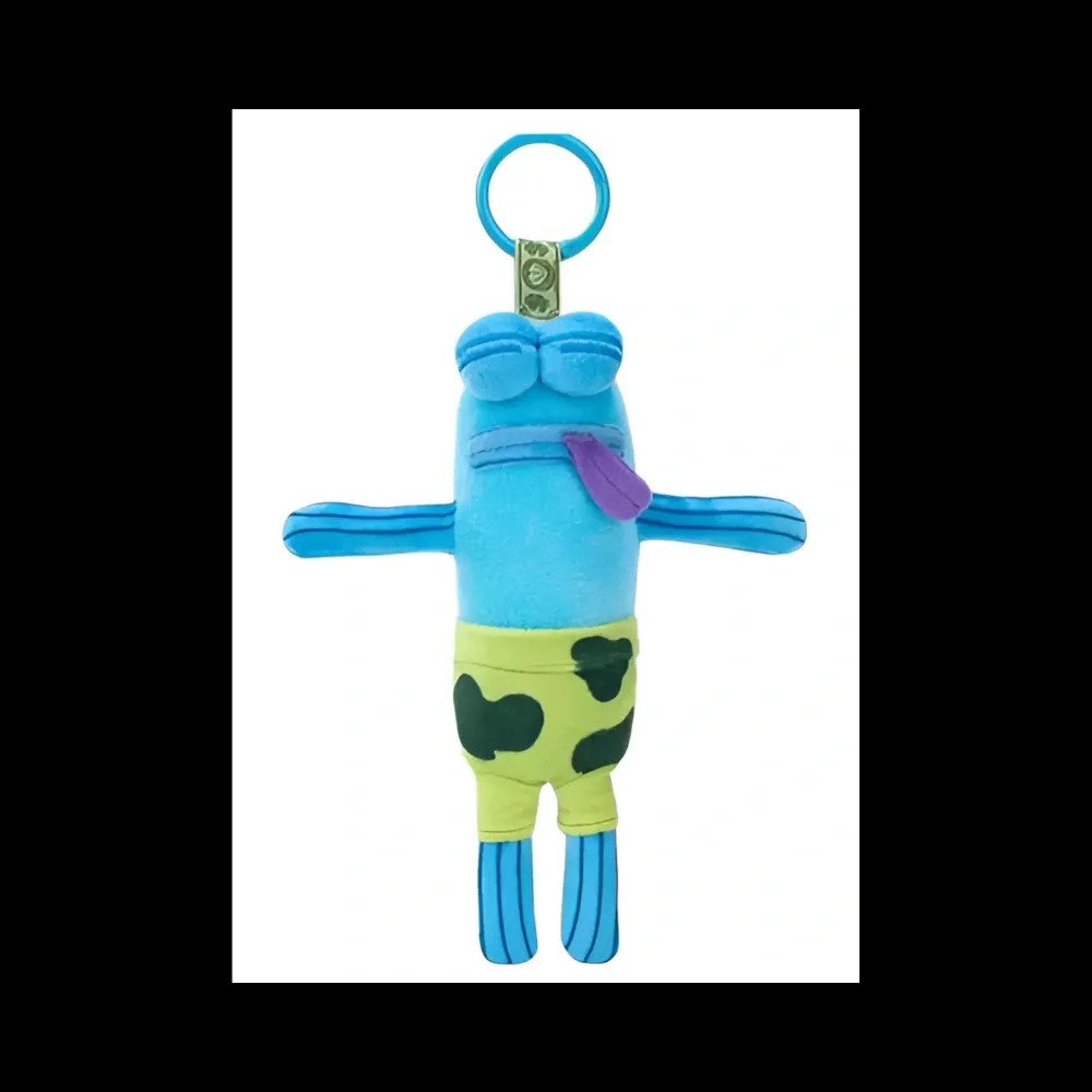 Pop Mart SpongeBob Squarepants Bikini Bottom Buddies Whimsical Flat Fish Plush - HypeFly India View 1