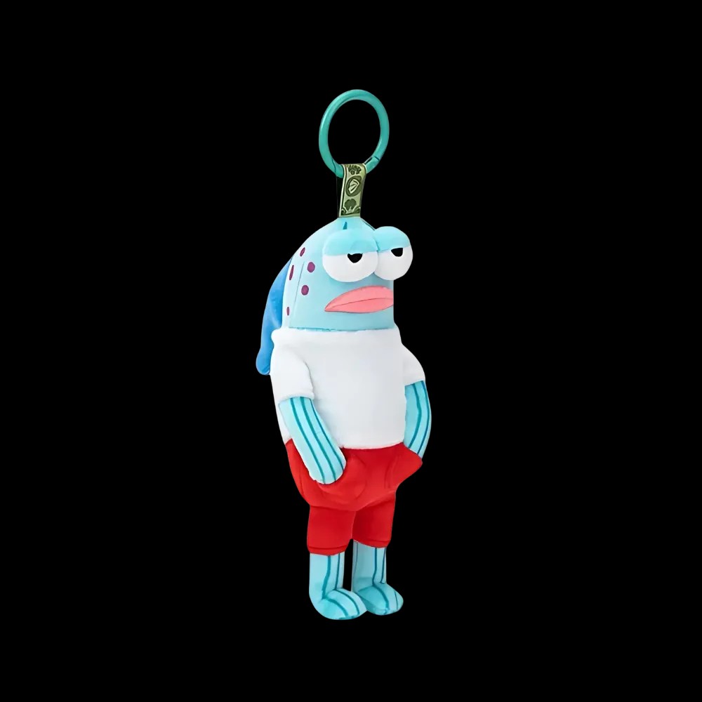 Pop Mart SpongeBob Squarepants Bikini Bottom Buddies Whimsical Cool Fish Plush - HypeFly India View 1