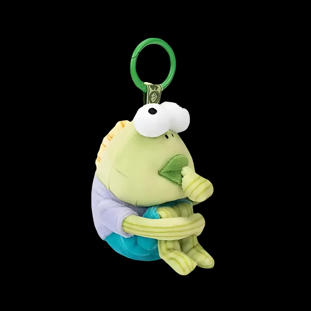 Pop Mart SpongeBob Squarepants Bikini Bottom Buddies Whimsical Dopey Fish Plush - HypeFly India View 1