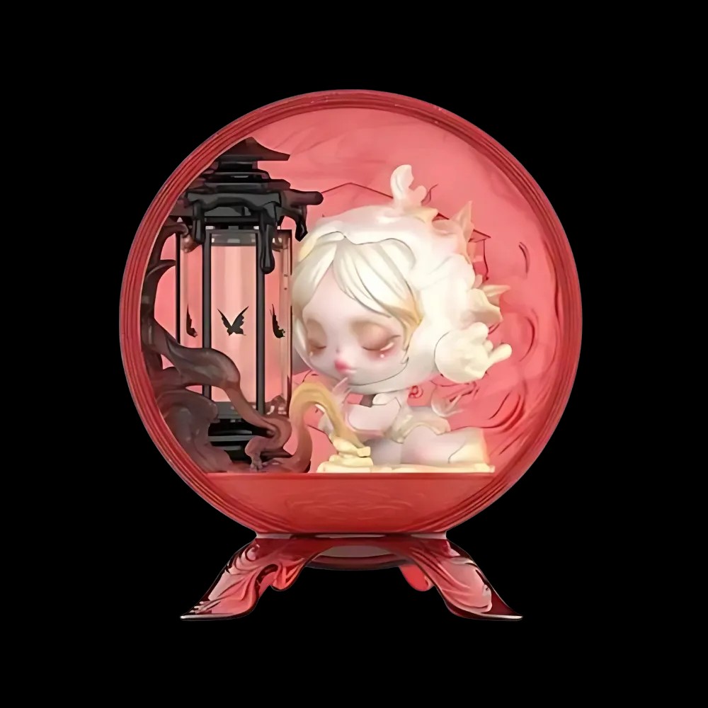 Pop Mart Skullpanda The Mirage Series The Carousel Lantern Figure - HypeFly India View 1