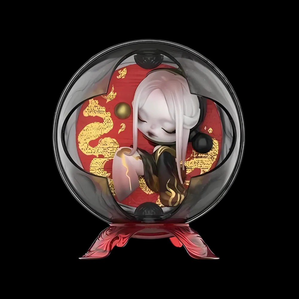 Pop Mart Skullpanda The Mirage Series The Skeleton Fantasy Show Figure - HypeFly India View 1