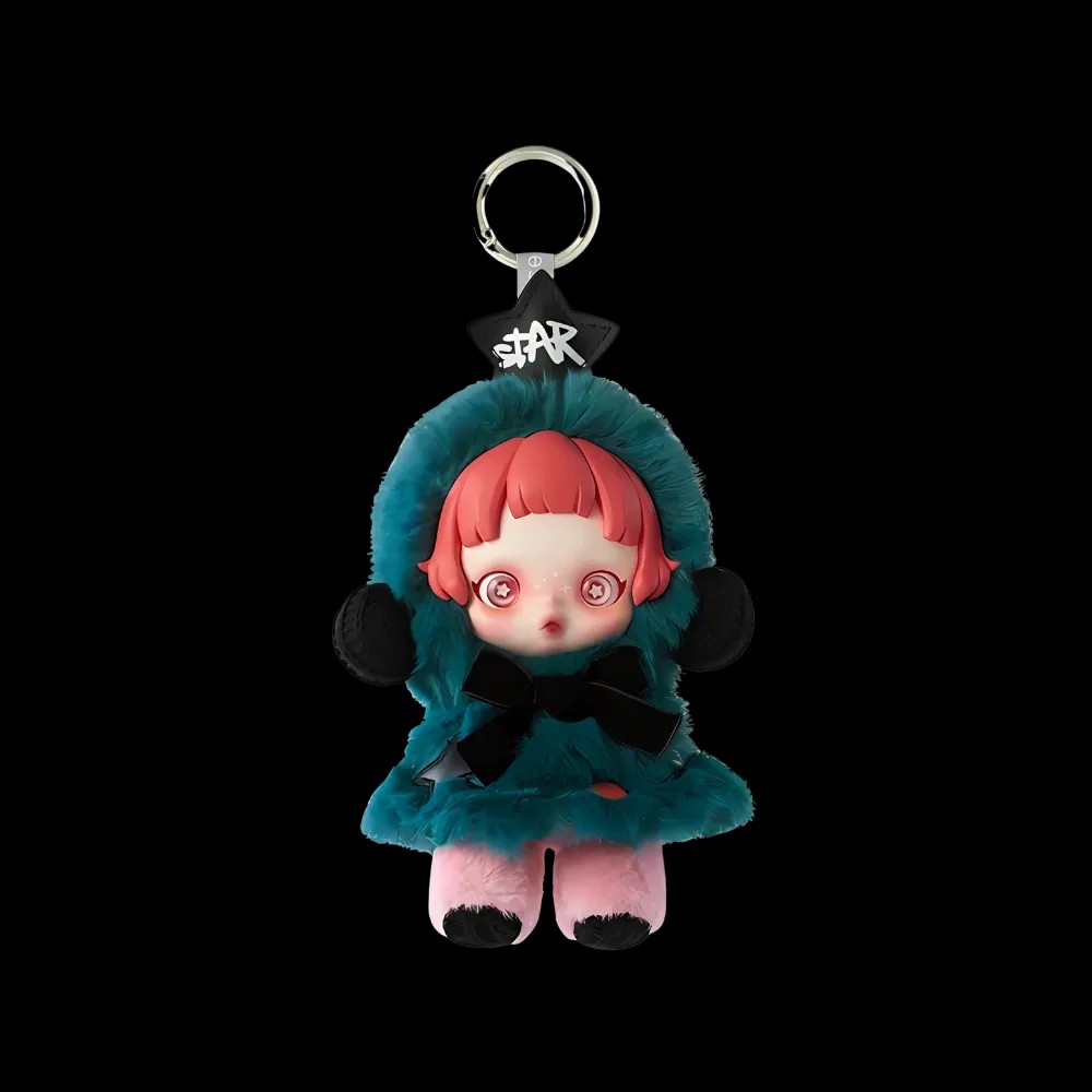 Pop Mart Skullpanda Winter Symphony Series Vinly Plush Pendant "Partita" - HypeFly India View 1