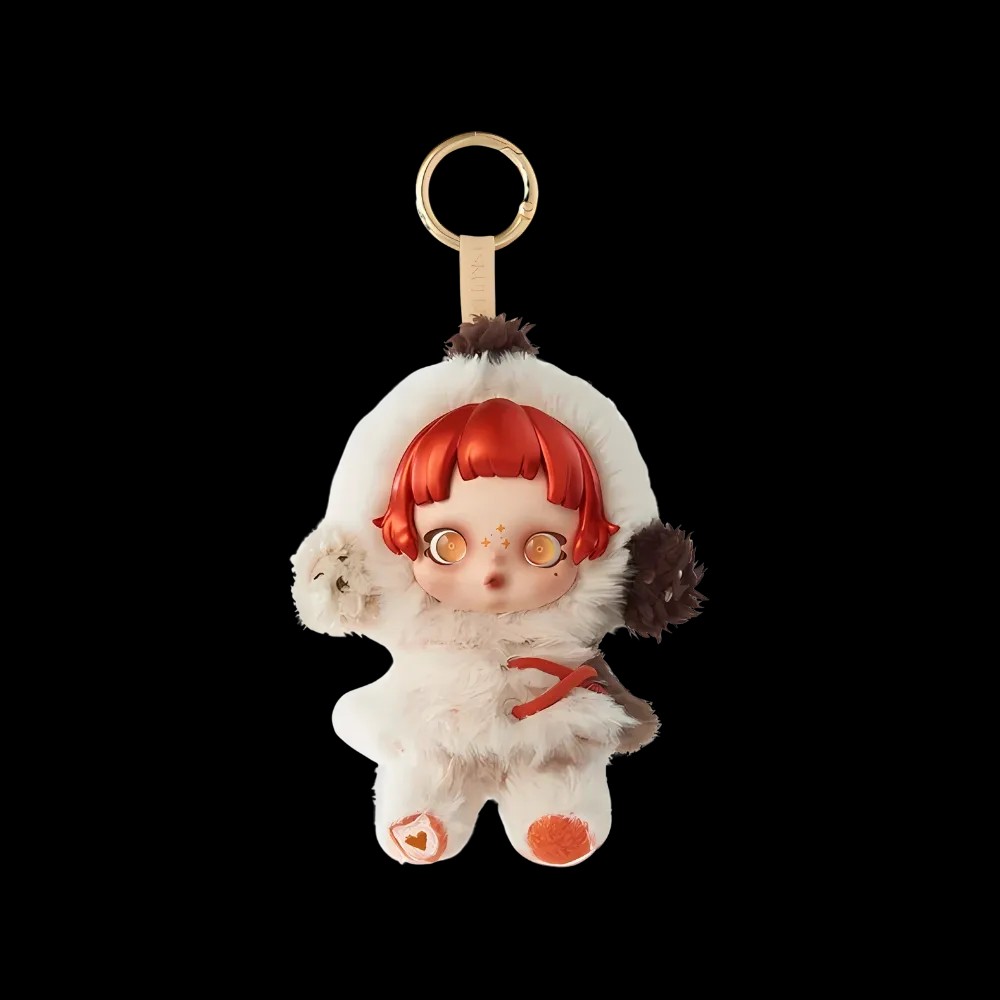 Pop Mart Skullpanda Winter Symphony Series Vinly Plush Pendant "Ode to Cocoa" - HypeFly India View 1