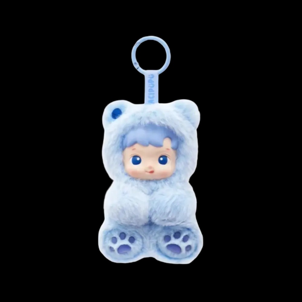 Pop Mart HACIPUPU Gummy Bear Series Vinyl Blueberry Flavor Plush Pendant - HypeFly India View 1