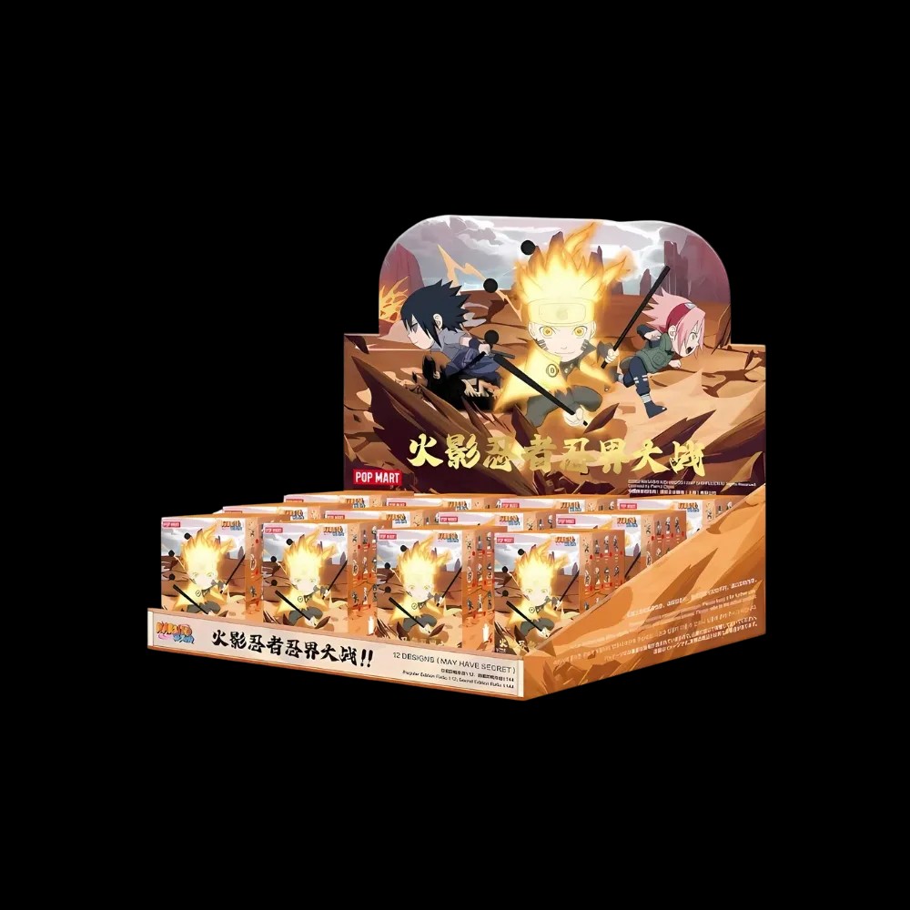 Pop Mart Naruto Ninkai Taisen Series Figure Sealed Case (12 Blind Box) - HypeFly India View 1