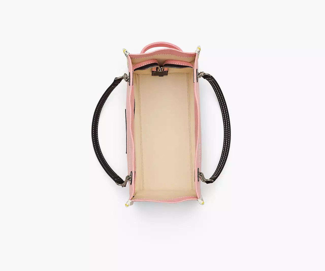 Marc Jacobs The Denim Chain Medium Tote Bag 'Ribbon Pink' - HypeFly India View 3