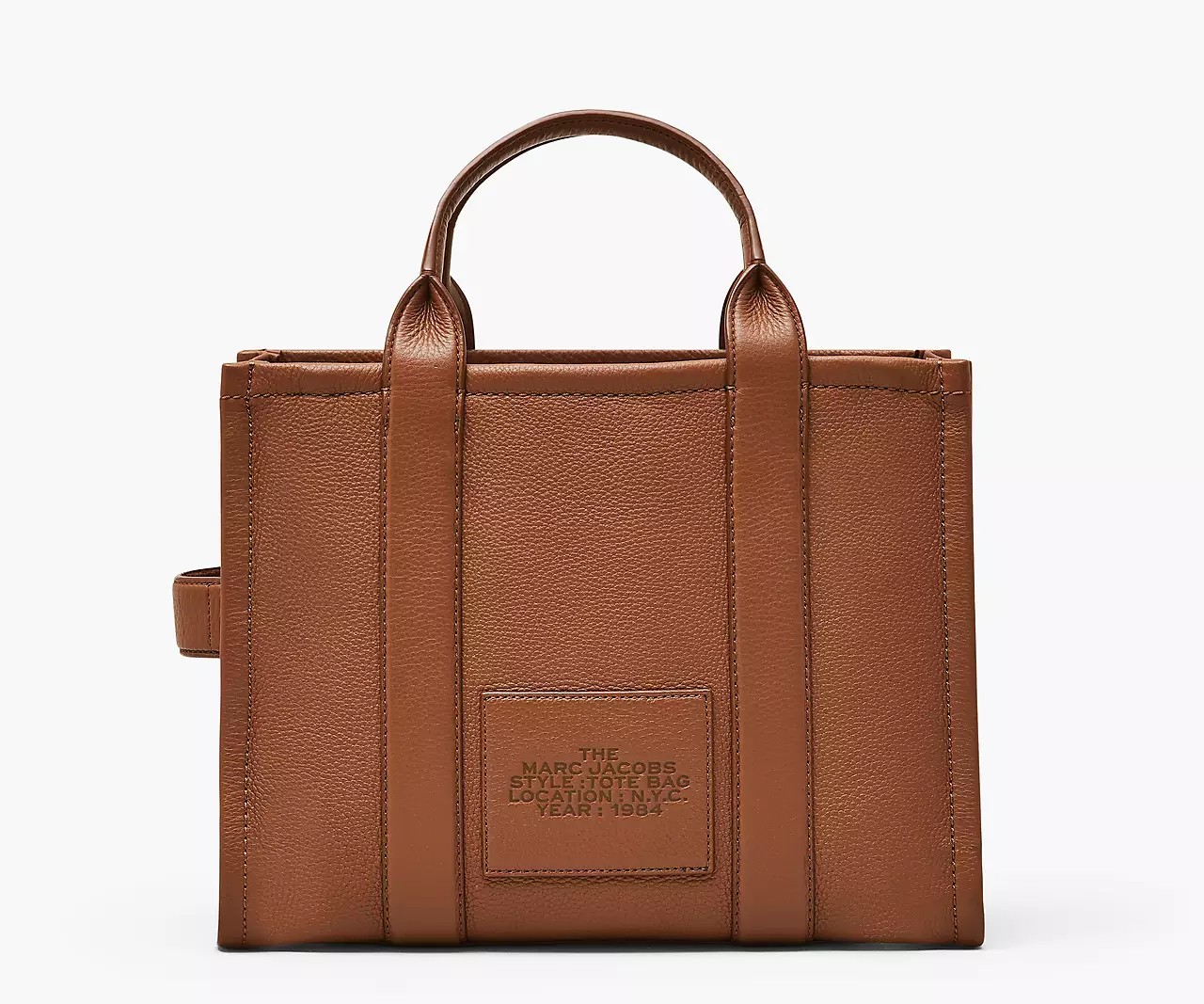 Marc Jacobs The Leather Medium Tote Bag 'Argan Oil' - HypeFly India View 2