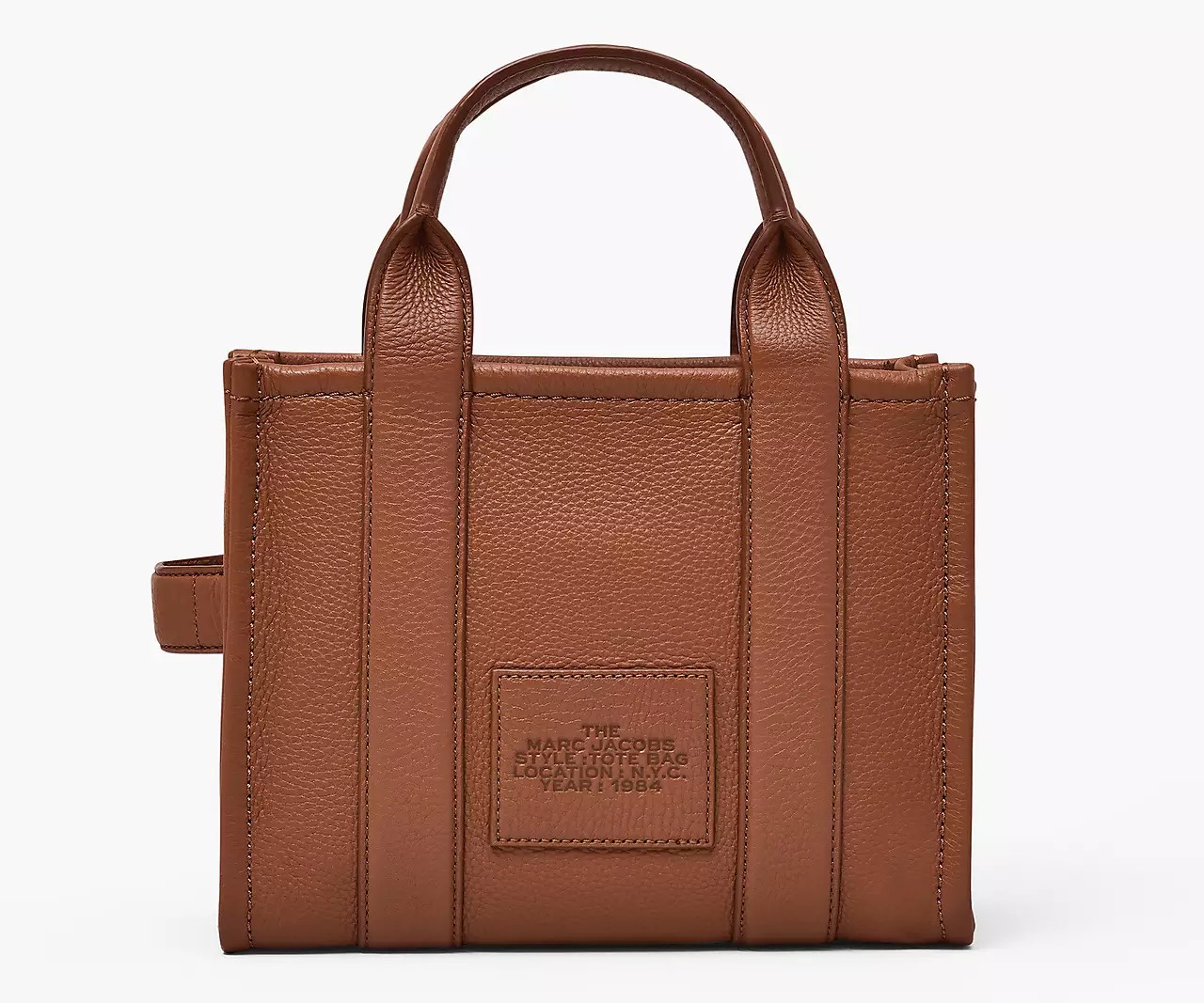 Marc Jacobs The Leather Small Tote Bag 'Argan Oil' - HypeFly India View 2