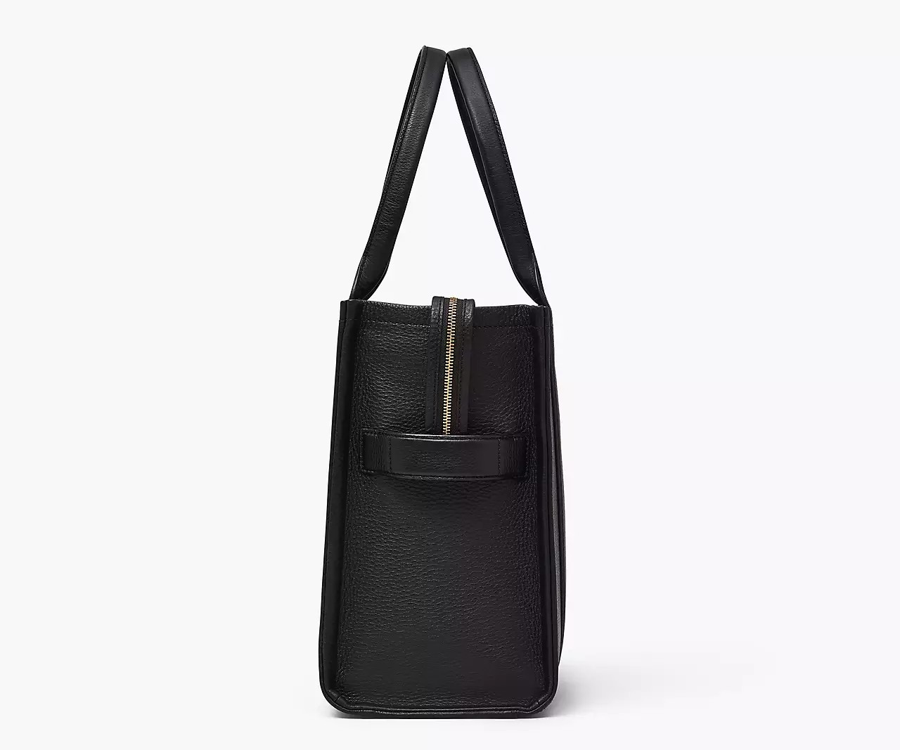 Marc Jacobs The Leather Large Tote Bag 'Black' - HypeFly India View 3
