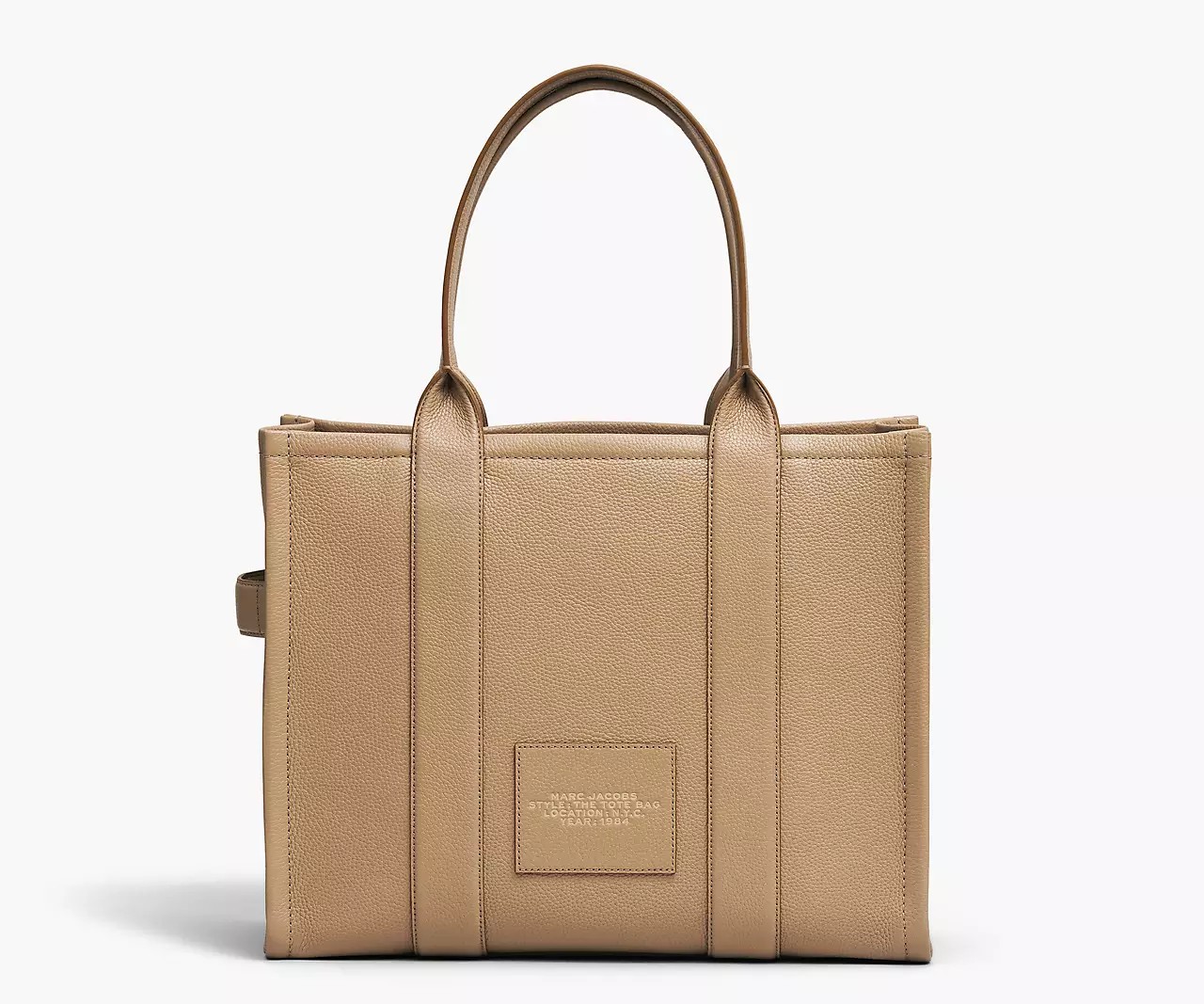 Marc Jacobs The Leather Large Tote Bag 'Camel' - HypeFly India View 2