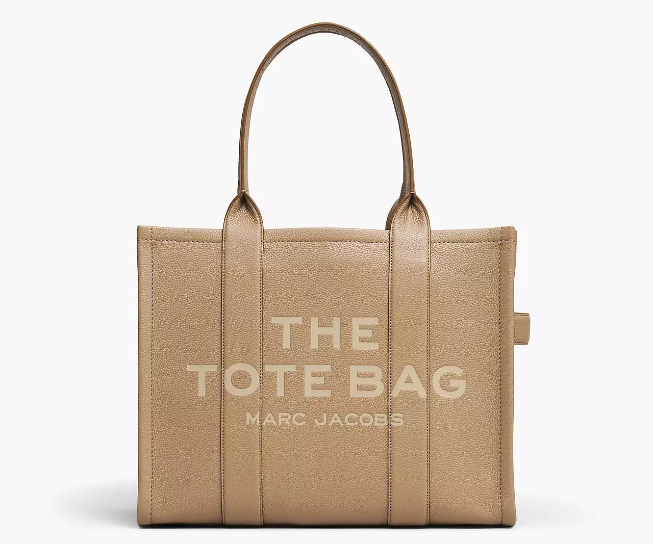 Marc Jacobs The Leather Large Tote Bag 'Camel' - HypeFly India View 1