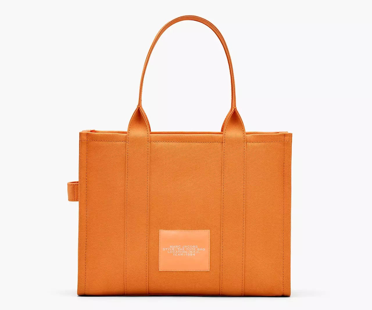 Marc Jacobs The Canvas Large Tote Bag 'Tangerine' - HypeFly India View 2