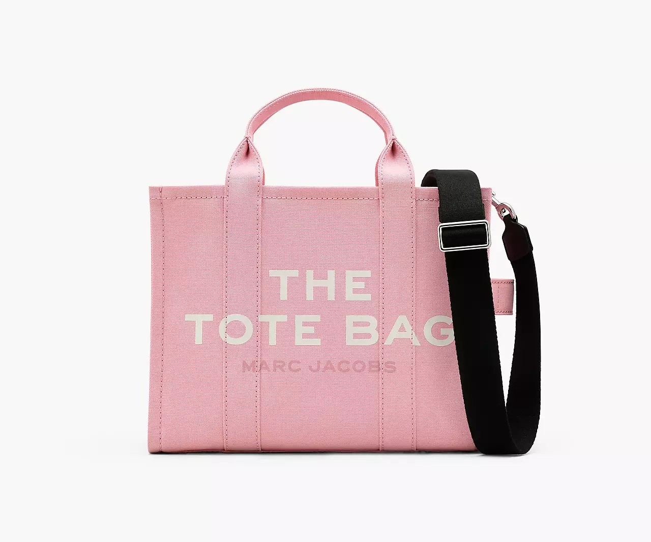 Marc Jacobs The Canvas Medium Tote Bag 'Ribbon Pink' - HypeFly India View 1