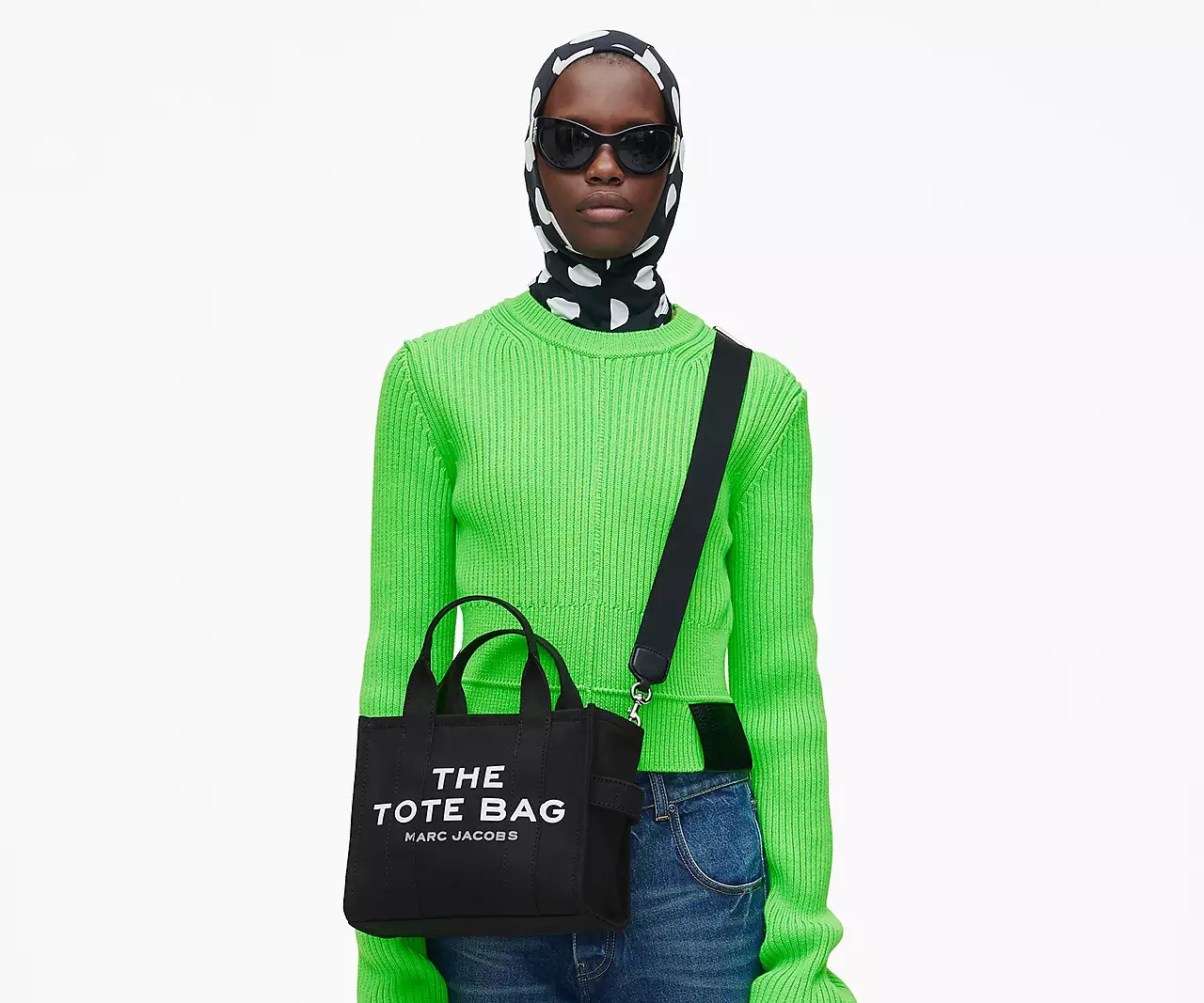 Marc Jacobs The Canvas Small Tote Bag 'Black' - HypeFly India View 4