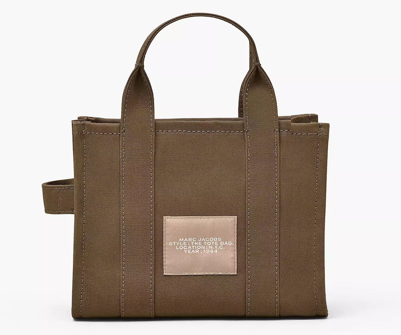 Marc Jacobs The Canvas Small Tote Bag 'Slate Green' - HypeFly India View 2