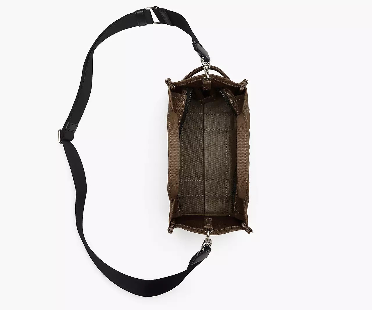 Marc Jacobs The Canvas Small Tote Bag 'Slate Green' - HypeFly India View 4