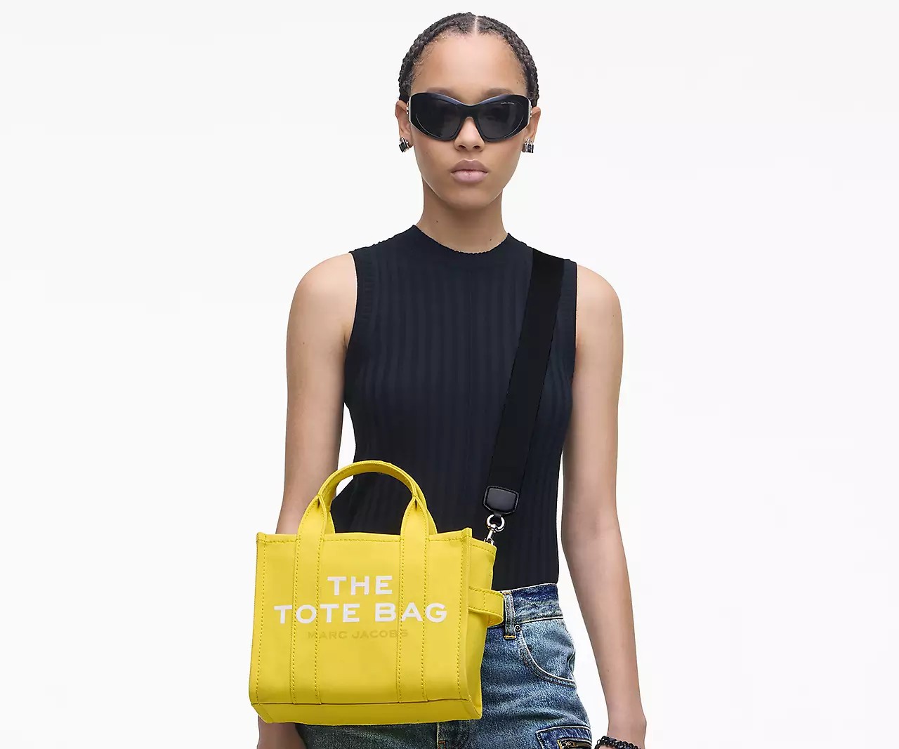 Marc Jacobs The Canvas Small Tote Bag 'Citrine' - HypeFly India View 4