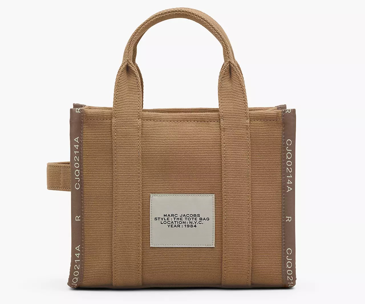 Marc Jacobs The Jacquard Small Tote Bag 'Camel' - HypeFly India View 2