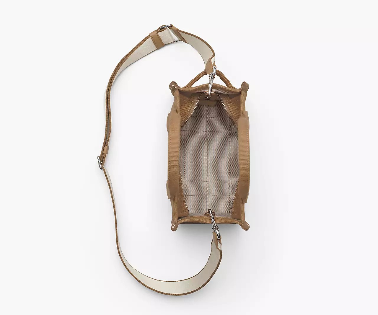 Marc Jacobs The Jacquard Small Tote Bag 'Camel' - HypeFly India View 5