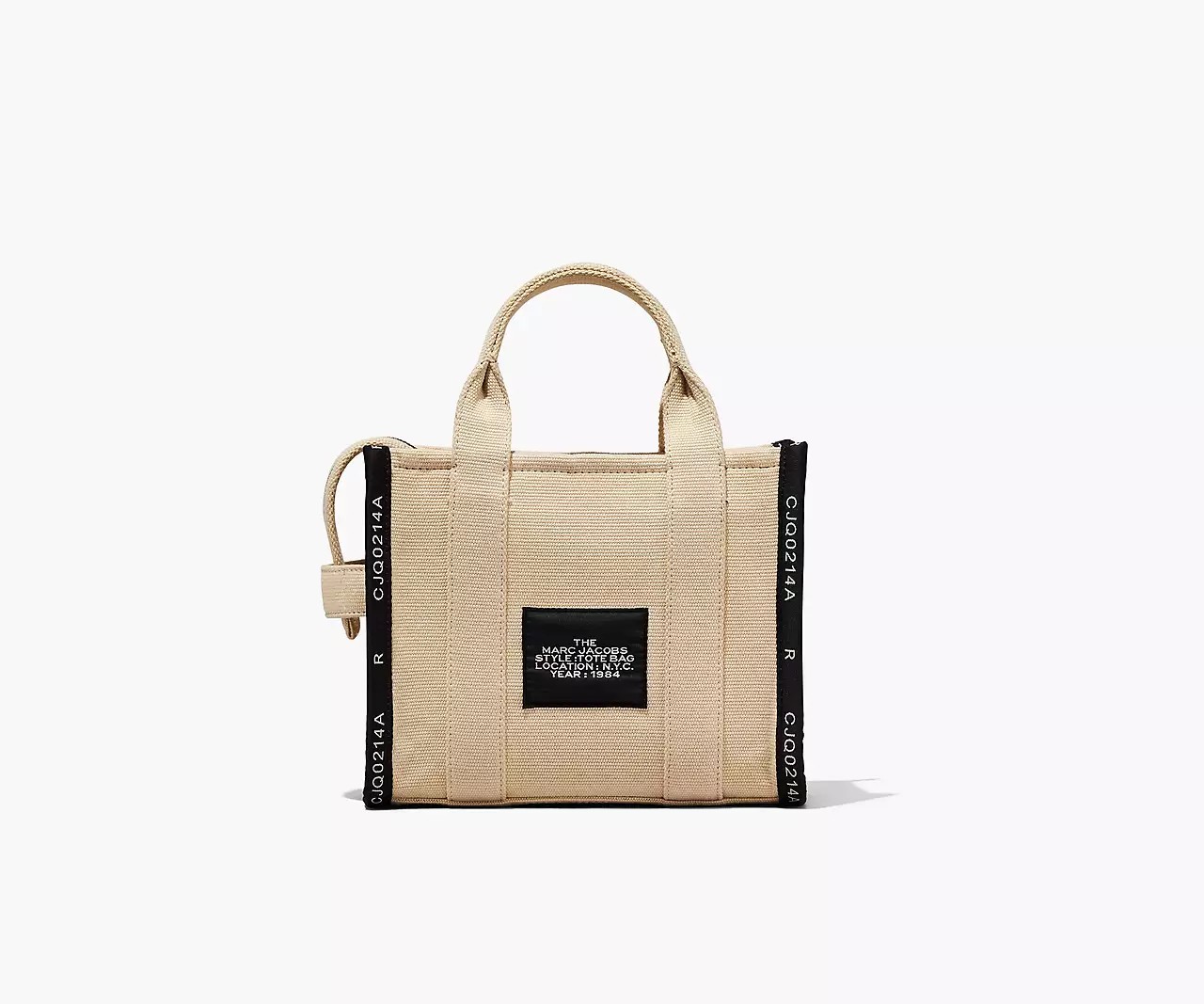 Marc Jacobs The Jacquard Small Tote Bag 'Warm Sand' - HypeFly India View 2