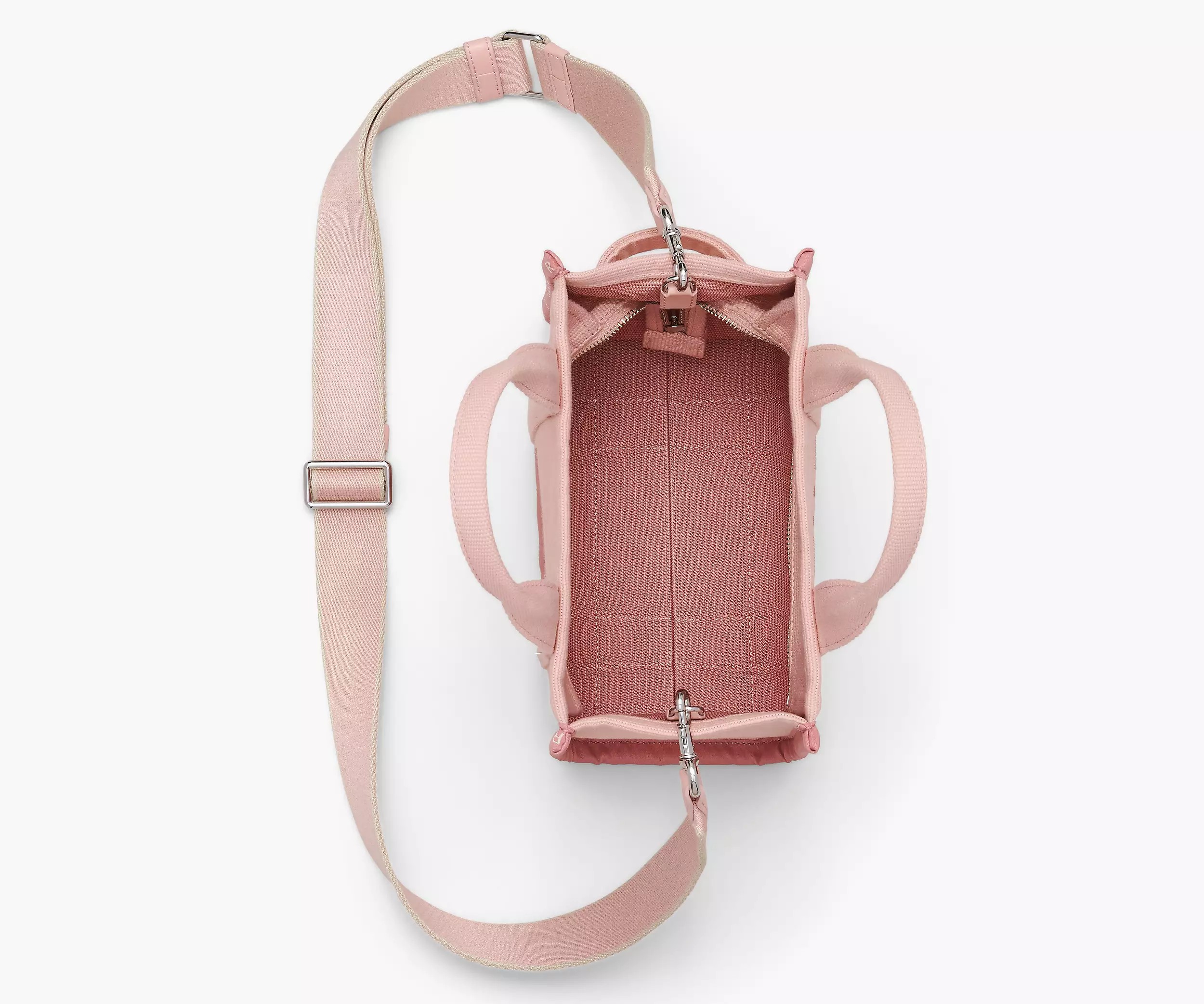 Marc Jacobs The Jacquard Small Tote Bag 'Rose' - HypeFly India View 5