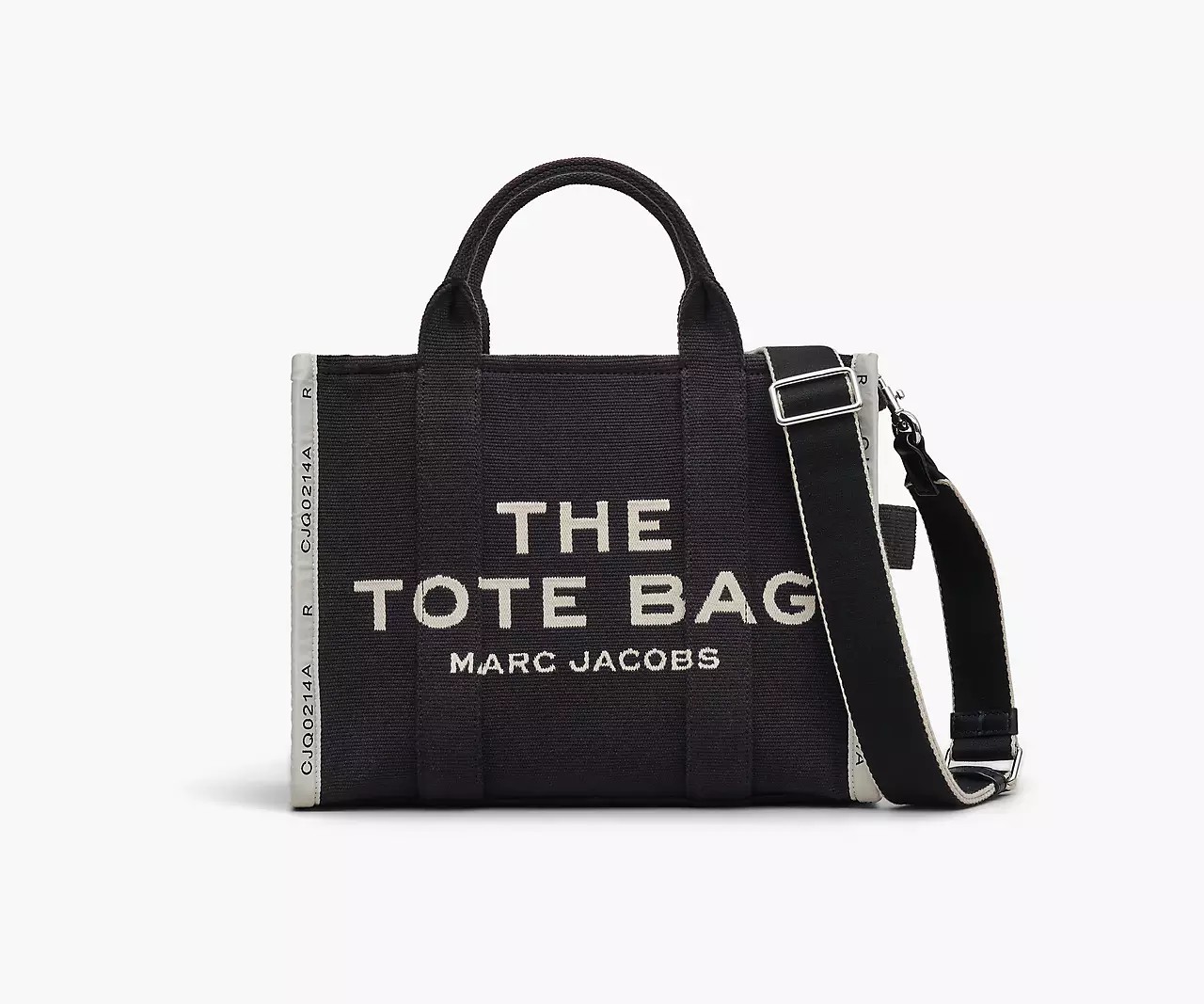 Marc Jacobs The Jacquard Medium Tote Bag 'Black' - HypeFly India View 1